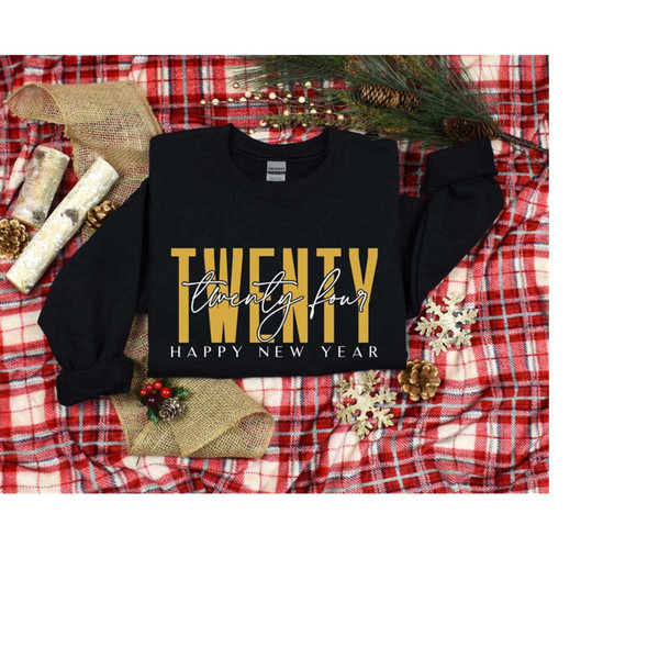 Christmas Shirt, Twenty Four Shirt, 2024 Christmas Shirt, Christmas Sweatshirt, New Year Shirt, Happy New Year, Believe.jpg