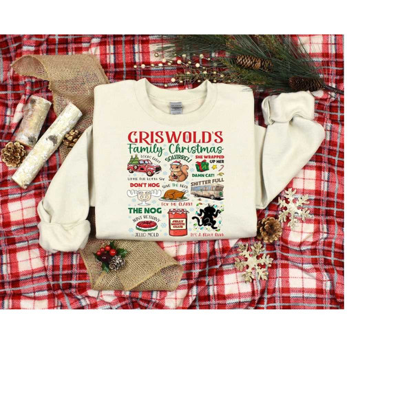 Christmas Sweatshirt, National Lampoons, Christmas Griswolds Vacation Shirt, Griswold Family Tee, Christmas Movie Sweats.jpg