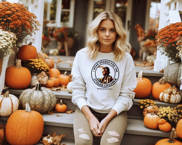 I Wear Orange For Stolen Children Sweatshirt, Every Child Matters Sweatshirt, Orange Day Sweatshirt, Indigenous Awareness Hoodie.jpg