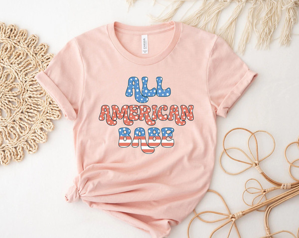 All American Babe shirt, 4th of July shirt, party in the usa, usa, American babe shirt, merica, patriotic shirt, Conservative shirt,.jpg