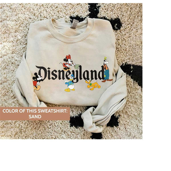 Classic Disneyland Sweatshirt, Mickey and Friends Sweatshirt, Disneyland Sweatshirt, Disney Sweatshirt, Disneyland 90s S 1.jpg