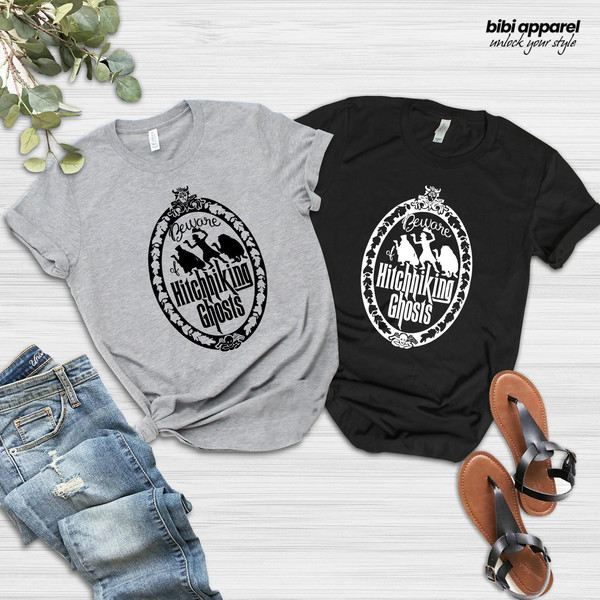 Beware of Hitchhiking Ghost Shirt - Disney Shirt - Haunted Mansion Shirt - Magic Kingdom Tee.jpg