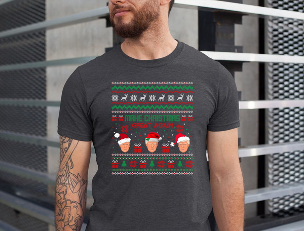 Make christmas great, christmas shirt, trump christmas, christmas squad, gingerbread shirt, christmas matching, christmas sweatshirt,.jpg