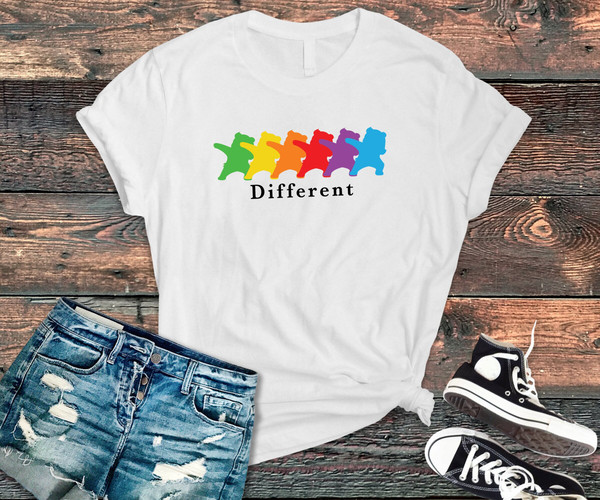 Pride Shirt, Different shirt, Pride tee, Pride Month, lgbtq shirt, anti racism shirt, rainbow shirt, Bisexual Pride Shirt, Gay Pride Shirt,.jpg