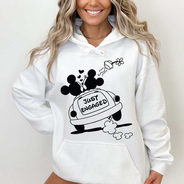 Just Married Disney Shirt, Disney Couple Shirt, Disneyland Wedding Gift, Bride and Groom Shirts, Honeymoon Disney Shirt, Disney Family Shirt.jpg