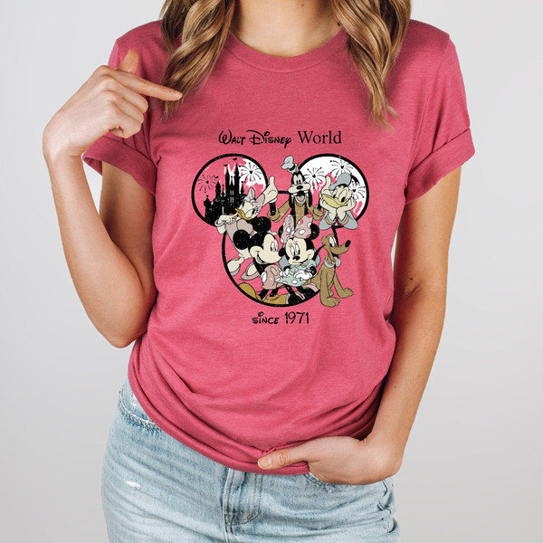 Retro Vintage Walt Disney World Est 1971 Shirt,Mickey and Friend Shirt,Disneyworld Est 1971 Shirt,Disney Family Shirt,Disneyland Tee.jpg