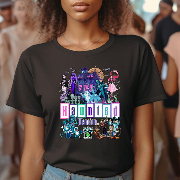 Haunted Mansion Shirt, The Haunted Mansion Map Shirt, Stretching Room, Retro Disney Halloween, Disneyland Trip Tee,  Disneyland Trip Tee.jpg