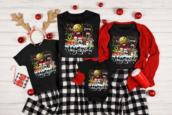 Star Wars Christmas Shirt, Christmas 2023, Disney Star Wars Matching Shirt, Star Wars Xmas, Disney Vacation Shirt, Christmas Family Gift Tee.jpg