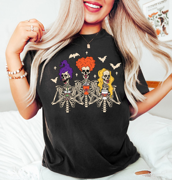 Sanderson Sisters Shirt, I smell Children Sweatshirt, You Can't Sit With Us, Halloween Gifts for Witches, Witch Shirt, Witchy Things Shirt.jpg