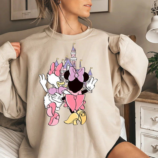 Besties Shirt, Disney Girls Trip Shirt, Theme Park Shirt , Mouse Shirt Trip, Matching WDW Family Shirts, Minnie And Daisy, Vintage Shirt.jpg