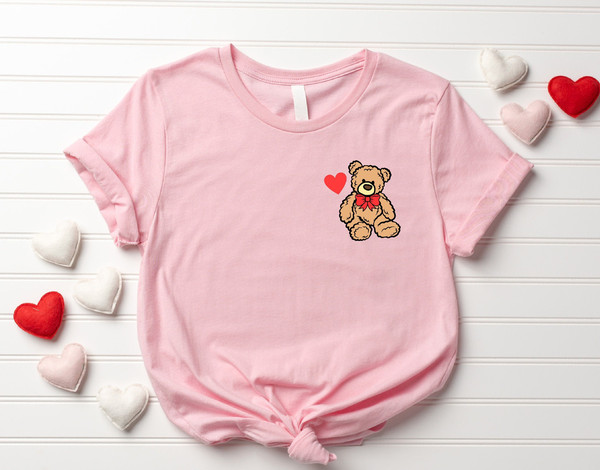 Cute Bear Valentine Shirt, Teddy Bear Valentines Shirt, Funny Valentines Day Shirt, Mom Valentines Day Shirt, Teacher Valentine Shirt.jpg