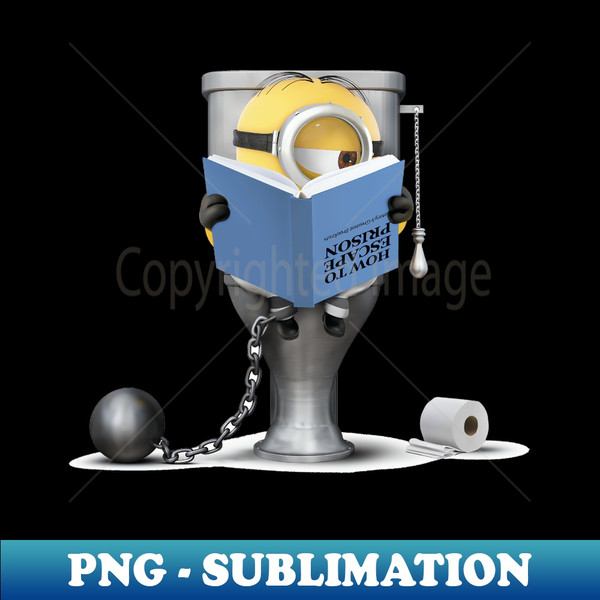 Despicable Me Minions How to Escape Prison - Exclusive Sublimation Digital File