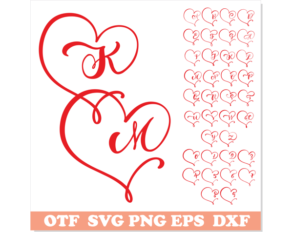 Hearts Monogram Font SVG PNG TTF 1.png