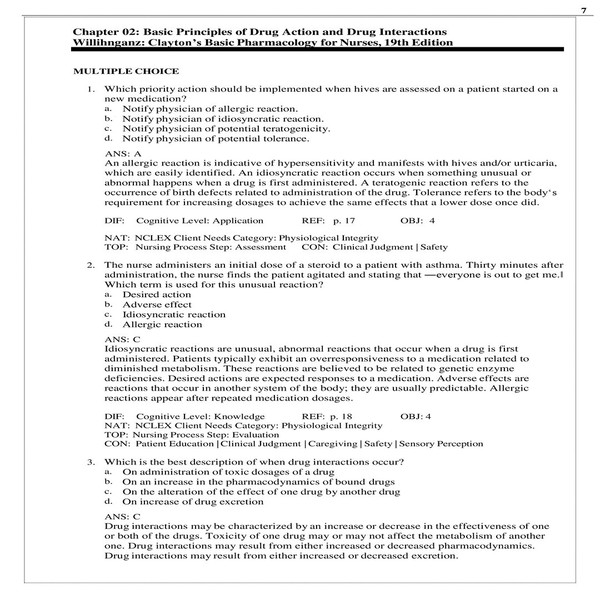 TEST BANK CLAYTON’S BASIC PHARMACOLOGY FOR NURSES, 19TH EDITION, WILLIHNGANZ-1-10_00009.jpg