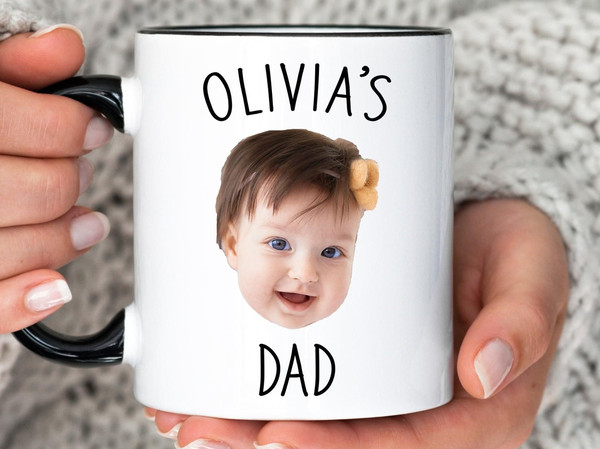 Custom Baby Face Mug, Personalize Child Photo Coffee Mug for Dad - Mom, Mug with Baby Picture, Mothers Day Mug Gift, Grandchild Mug.jpg