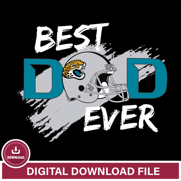 Best dad ever Jacksonville Jaguars svg , eps , dxf , png file , digital download.jpg