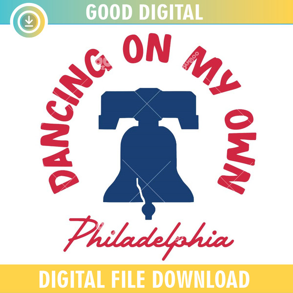 Dancing on My Own Philadelphia SVG, Dancing on My Own.jpg