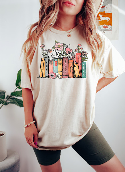 Booktrovert Sweatshirt,Book Lover Sweatshirt, Cute Book Lover Shirt, Librarian Teacher Bookish Shirt,Gift For Book Lover Teacher,Booktrovert 1.jpg