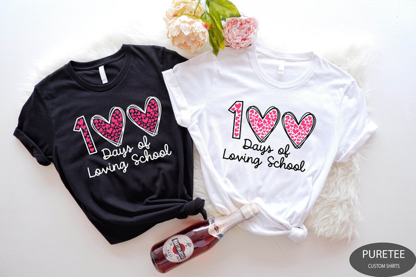 100 Days Of School Shirt, 100 Day Of Sweatshirt, Gift For Teacher, Kids School Shirt, 100th Day Of School Celebration, Back To School Shirt.jpg