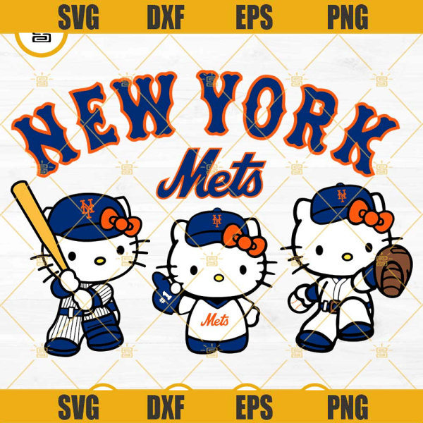 Hello Kitty New York Mets Baseball SVG PNG DXF EPS.jpg