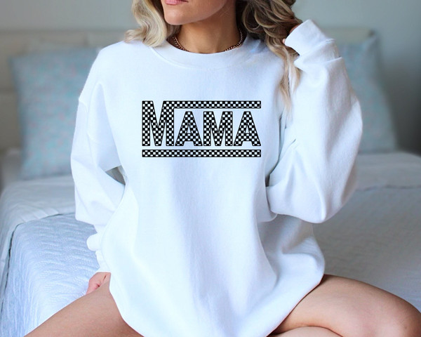 Checkered Mama Shirt,Gift for Mom from Son,Mothers Day Gift,Mom Shirt,Mama Shirt,Mom Gift,Mom Life,Retro Mama Shirt,Leopard Mom Shirt.jpg