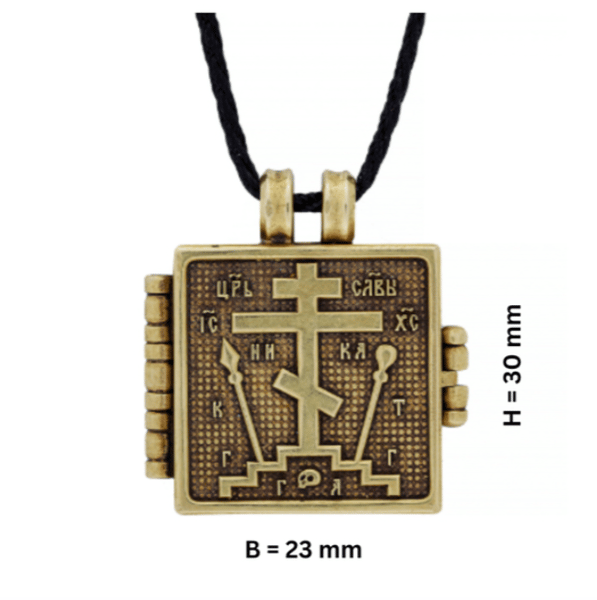 Sacred Brass-bronze Folding jewelry undergarment