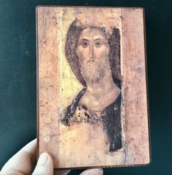 Jesus Christ Pantocrator (Andrey Rublev copy)