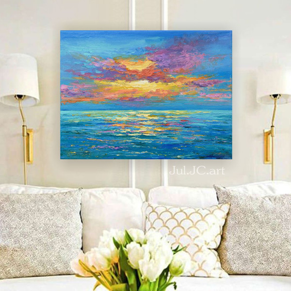 seascape-oil-painting-original-artwork-california-coast-art-living-room-wall-art-above-couch-decor