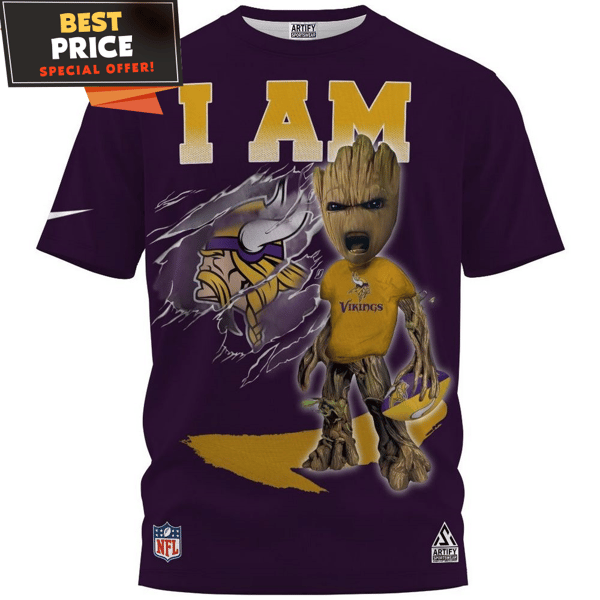 Minnesota Vikings Groot I Am Vikings Fans T-Shirt, Gifts For Minnesota Vikings Fans - Best Personalized Gift & Unique Gifts Idea.jpg