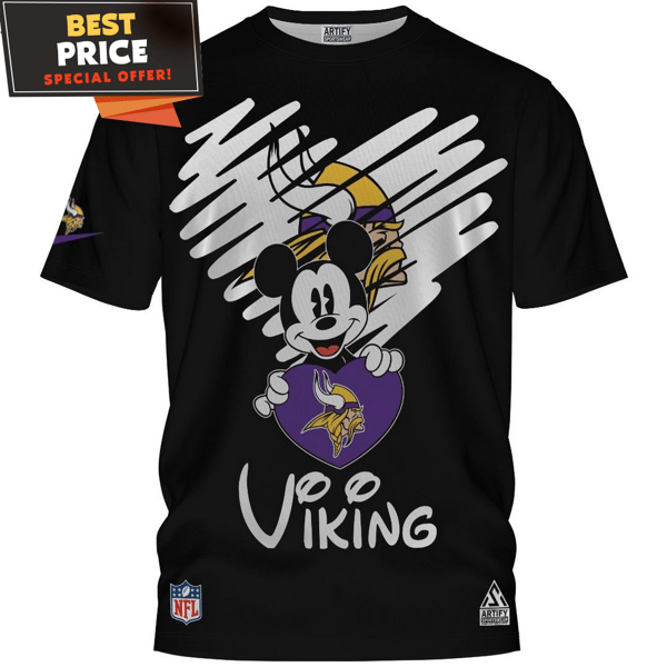 Minnesota Vikings Mickey Disney Love Heart T-Shirt, Minnesota Vikings Gift Shop - Best Personalized Gift & Unique Gifts Idea.jpg