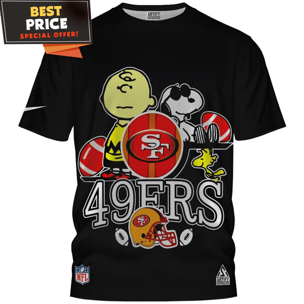 San Francisco 49ers Snoopy Team Crew T-Shirt, Best 49ers Fan Gifts - Best Personalized Gift & Unique Gifts Idea.jpg