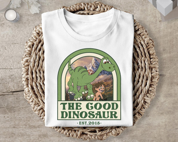 The Good Dinosaur Est 2015 Shirt Disney Pixar Shirt Animal Kingdom Great Gift Ideas Men Women.jpg
