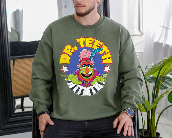 The Muppets Electric Mayhem Dr. Teeth Shirt Family Matching Walt Disney World Shirt Gift Ideas Men Women.jpg