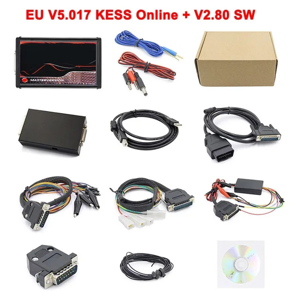 KESS 2.80 EU Red Car ECU Tuning Kit: V5.017 KTAG, V7.020, 4 - Inspire Uplift