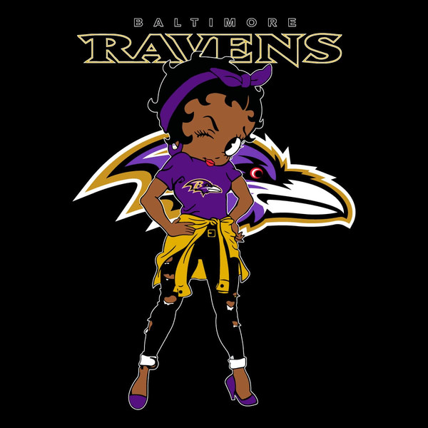 Baltimore Ravens Betty Boop Fan Girl SVG.jpg