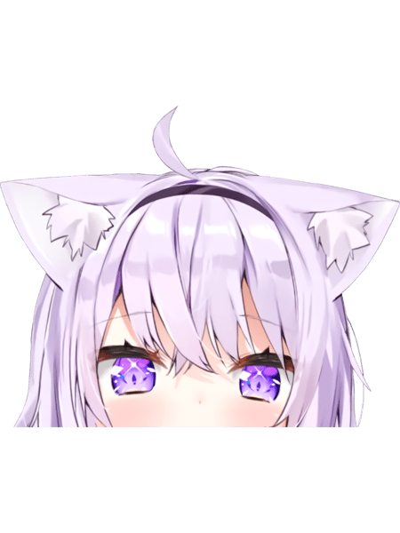 Nekomata Okayu peeker - Hololive .png