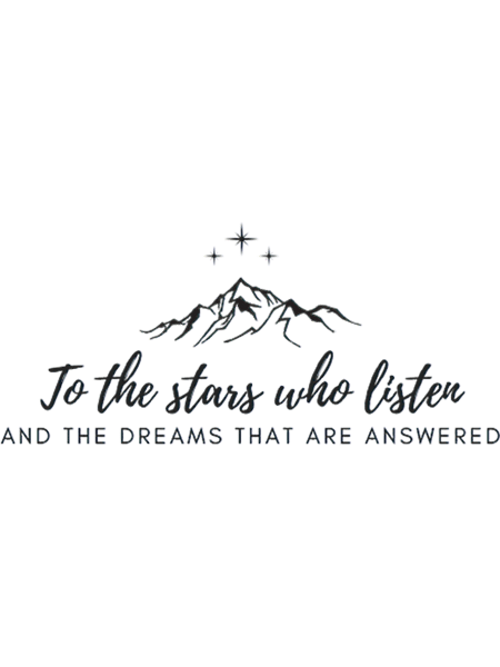 To the Stars Who Listen Minimalist Print.png