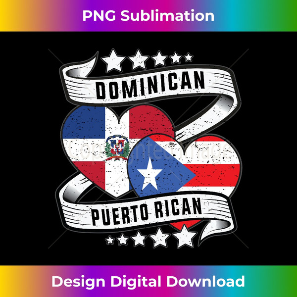 Half Dominican Half Puerto rican Dominirican kids boys - Digital Sublimation Download File