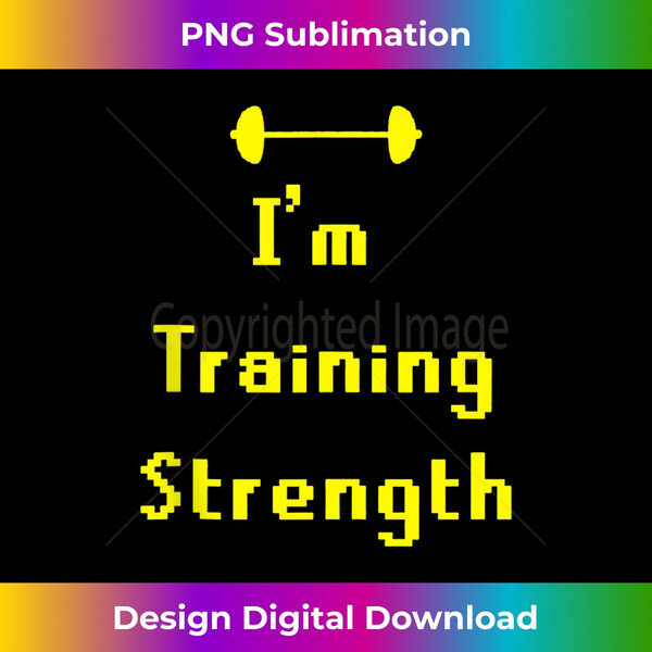 OSRS Training Strength  1 - Retro PNG Sublimation Digital Download