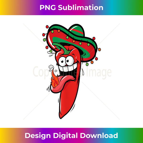 Hot Jalapeno - Chili Pepper Mexican Gift - Professional Sublimation Digital Download