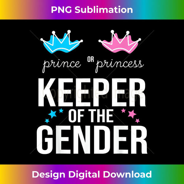 Fresh Prince Fresh Princess Keeper Gender Reveal Maternity - PNG Transparent Sublimation Design