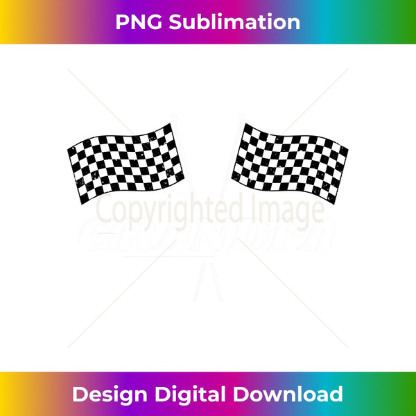 Pit Crew Grandpa Racing Car Family Matching Birthday Party  1 - High-Resolution PNG Sublimation File