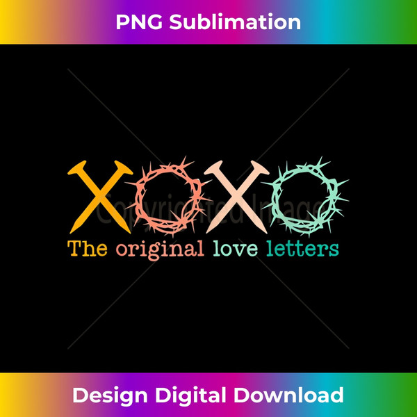 XoXo The Original Love Letters  1 - Artistic Sublimation Digital File