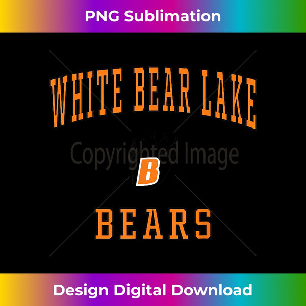 White Bear Lake High School Bears - Sublimation-Ready PNG File