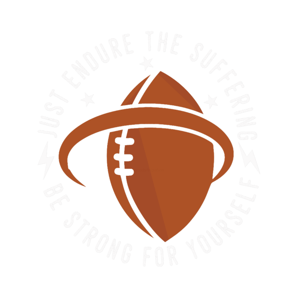 Just endure the suffering be strong for yourself Fitted .png
