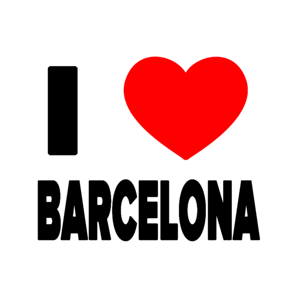 I love BARCELONAI heart BARCELONA .png