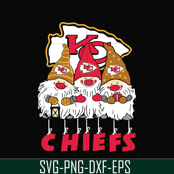 NNFL0307013-Gnomes Kansas City Chiefs svg, Gnomes svg, Chiefs svg, png, dxf, eps digital file NNFL0307013.jpg