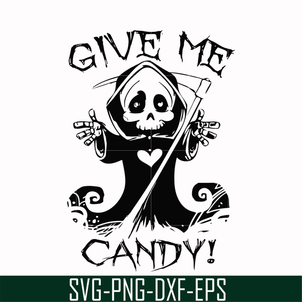 HLW0012-give me candy svg, halloween svg, png, dxf, eps digital file HLW0012.jpg