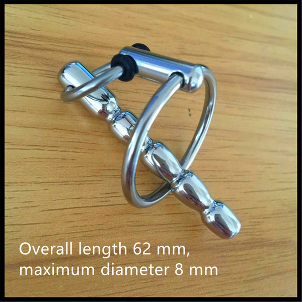 Stainless Steel Male Urethral Penis Dilator Dilator Penis Plug Urethral Plugs Fetish Sex Toys Adult Games Penis Clip Ring06.jpg