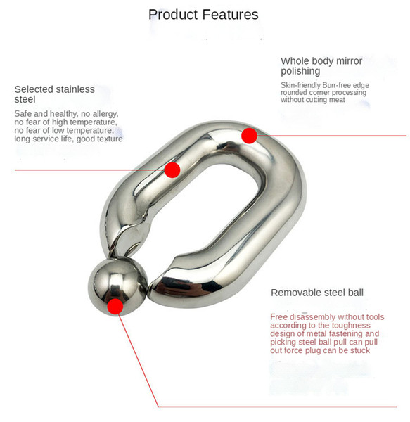 Stainless Steel Ball Stretcher Heavy Duty Scrotum Ring Cock Ring Sex Toys02_副本.jpg